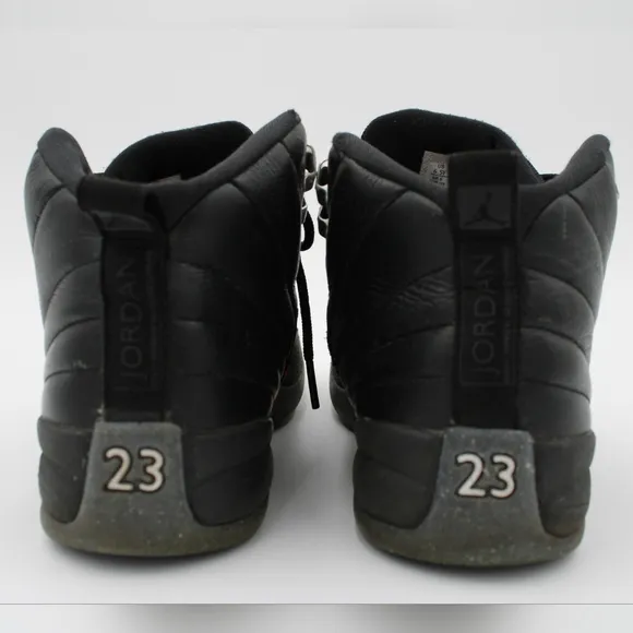 Air Jordan 12 Retro (GS) Black and Red (6.5y)