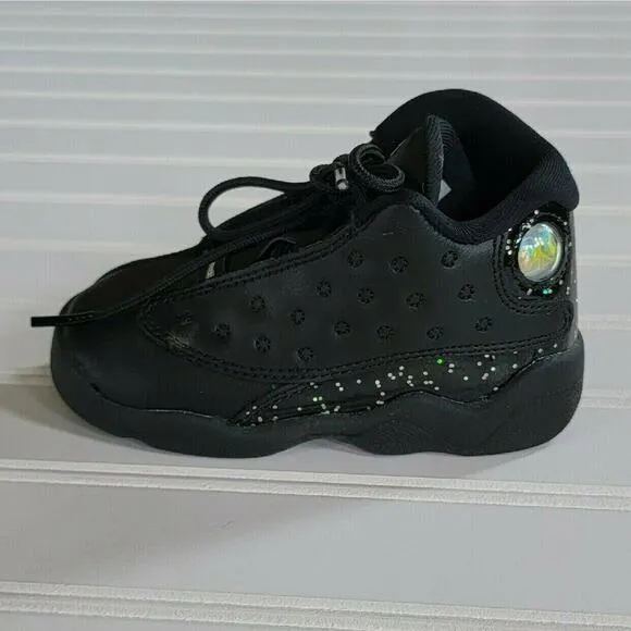Air Jordan 13 Retro Black Metallic Gold Sneakers