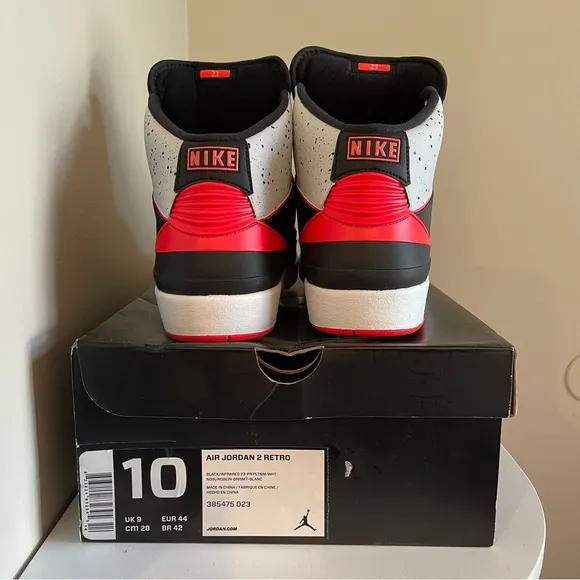 Air Jordan 2 Retro Infrared Sneakers