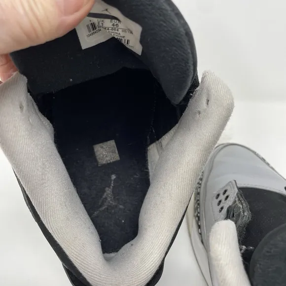 Air Jordan 3 III Retro Wolf Grey Mens 136064 004 Sneakers Nike Fashion Size 12