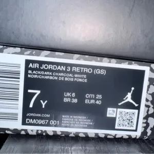 Air Jordan 3 Retro (GS) Sneakers