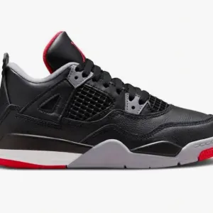 Air Jordan 4 Retro 'Bred Reimagined' GS Size youth 5.5