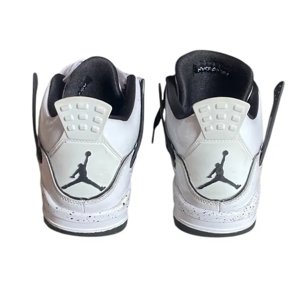 Air Jordan 4 Retro GS 'DIY' Sneakers Youth Size 6Y