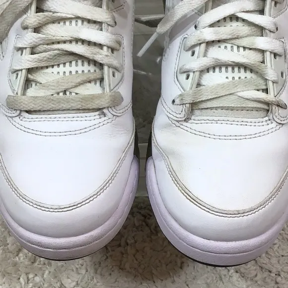 Air Jordan 5 Retro white cement sneakers