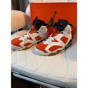 Air‎ Jordan 6 Retro 'Gatorade Like Mike' Orange Basketball Sneakers