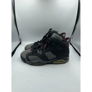 Air Jordan 6 Retro (GS) Black/Bordeaux-Lt Graphite Youth Size 3.5Y 384665-063