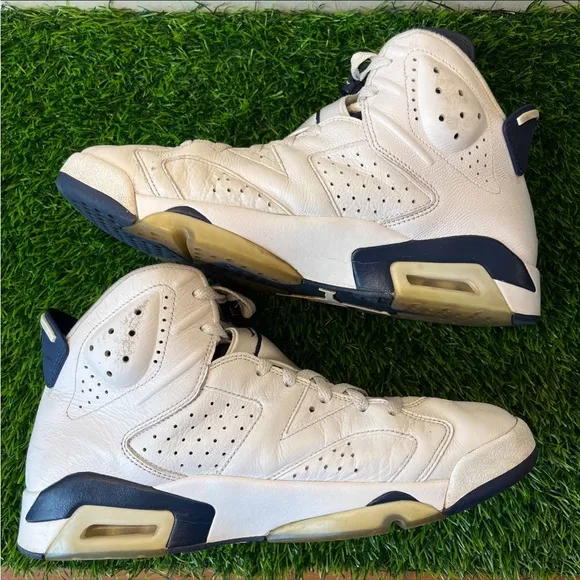 Air Jordan 6 VI Retro Midnight Navy 2022 White Blue