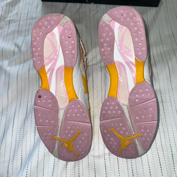 Air Jordan 8 Retro ‘Light Arctic Pink’ Sneakers 7Y 8.5 Women’s