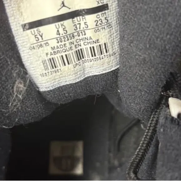 Air Jordan 9 Retro 'Anthracite (5Y)