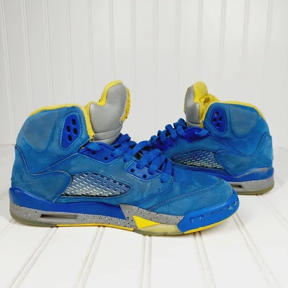 Air Jordan Delaney  Retro 5 V Laney Sneakers k665