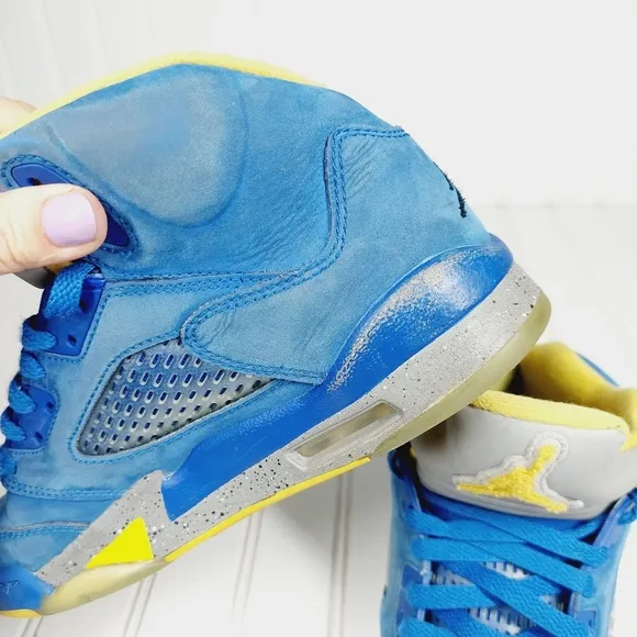 Air Jordan Delaney  Retro 5 V Laney Sneakers k665
