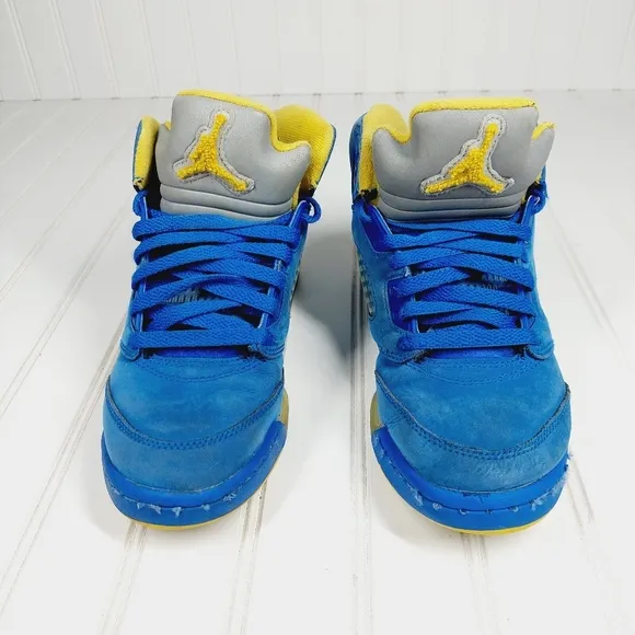 Air Jordan Delaney  Retro 5 V Laney Sneakers k665