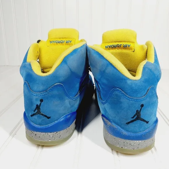 Air Jordan Delaney  Retro 5 V Laney Sneakers k665