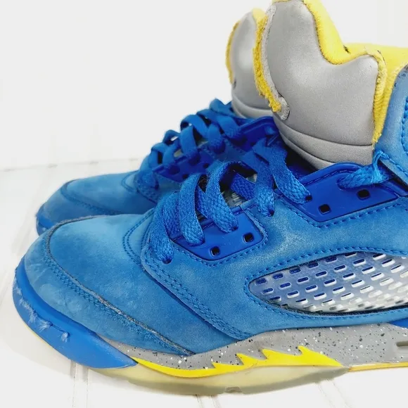 Air Jordan Delaney  Retro 5 V Laney Sneakers k665