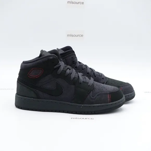 Air Jordan Retro 1 Mid SE Craft Sneakers FQ7742-001