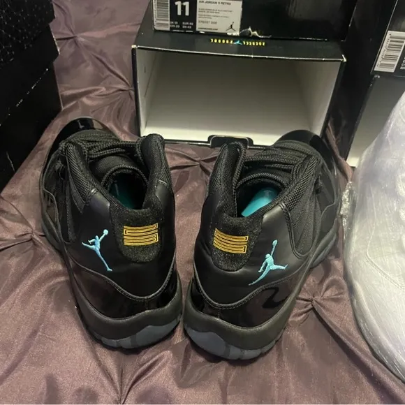 Air Jordan Retro 11 Black Sneakers