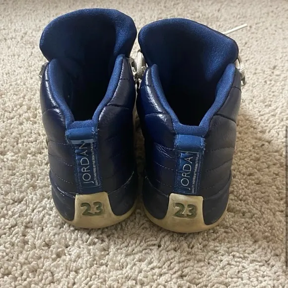 Air Jordan Retro 12 Navy Sneakers