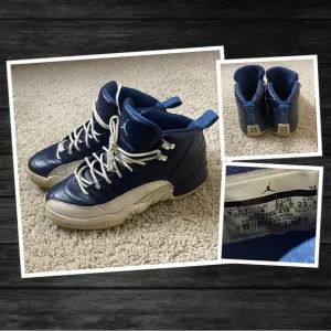 Air Jordan Retro 12 Navy Sneakers