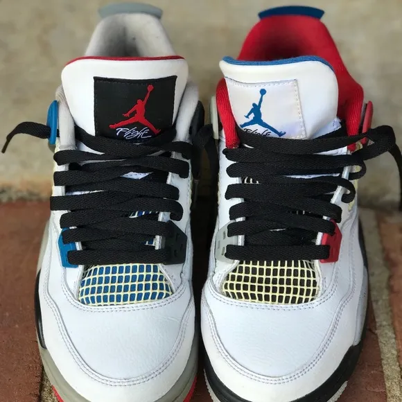 Air Jordan Retro 4 What The Size 5.5Y / 7 Wmns
