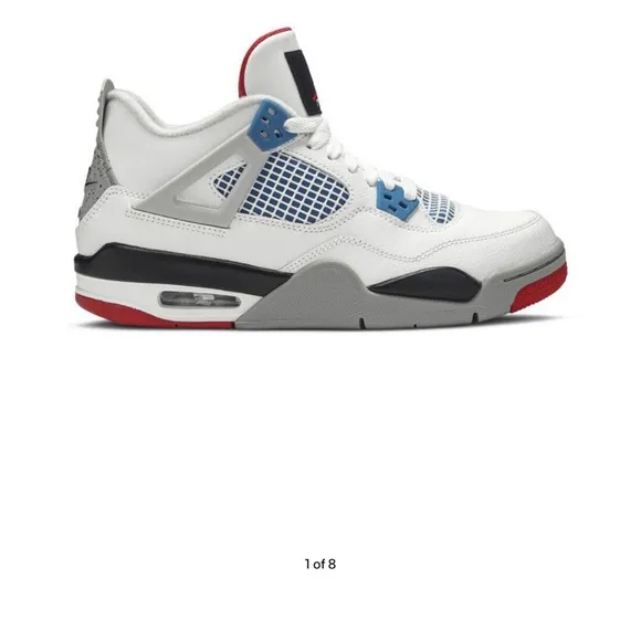 Air Jordan Retro 4 What The Size 5.5Y / 7 Wmns