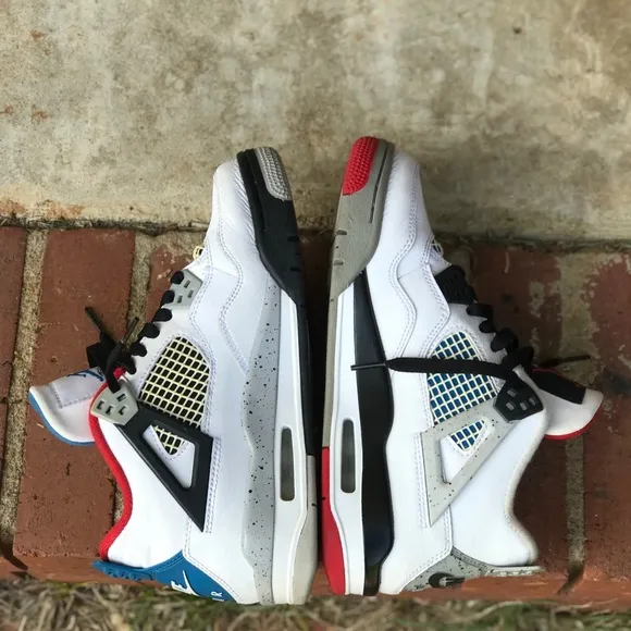 Air Jordan Retro 4 What The Size 5.5Y / 7 Wmns