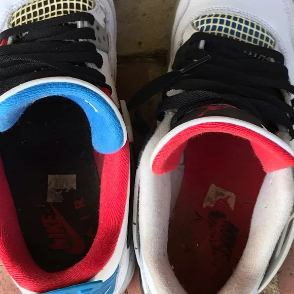 Air Jordan Retro 4 What The Size 5.5Y / 7 Wmns