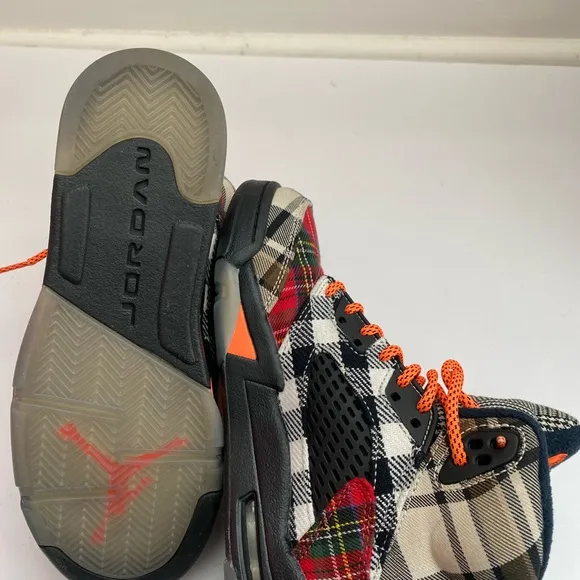 Air Jordan Retro Plaid Sneakers