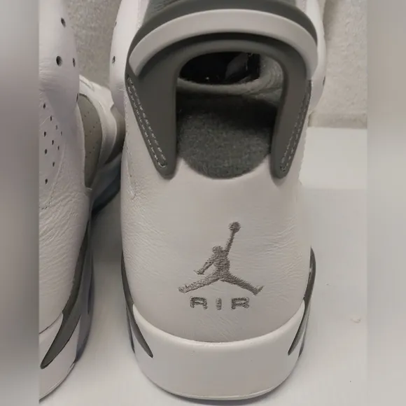 Air Jordan Retro Sneakers - White and Gray