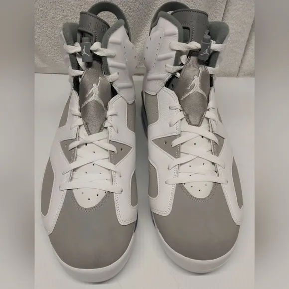 Air Jordan Retro Sneakers - White and Gray