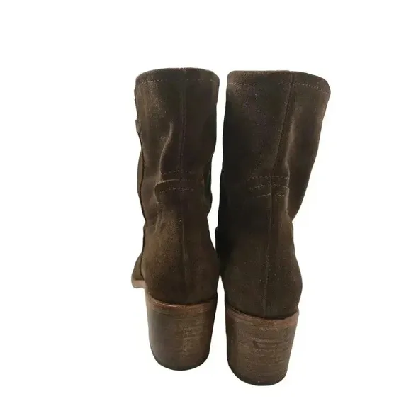 ALBERTO FERMANI Brown Suede MADE IN ITALY Women's Boots Size 40
