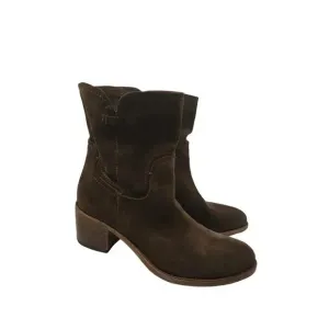 ALBERTO FERMANI Brown Suede MADE IN ITALY Women's Boots Size 40