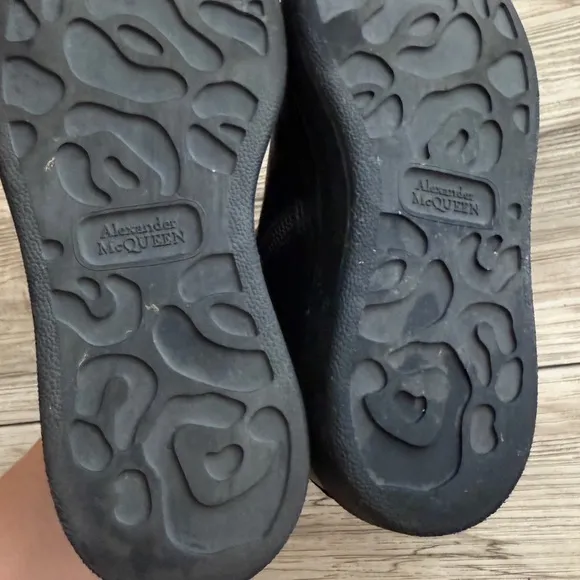 Alexander McQueen kids leather Boots