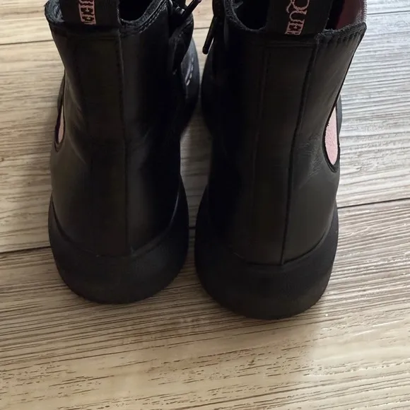 Alexander McQueen kids leather Boots