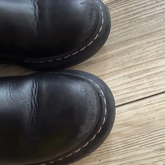 Alexander McQueen kids leather Boots