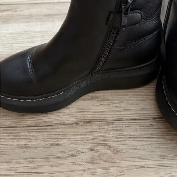 Alexander McQueen kids leather Boots
