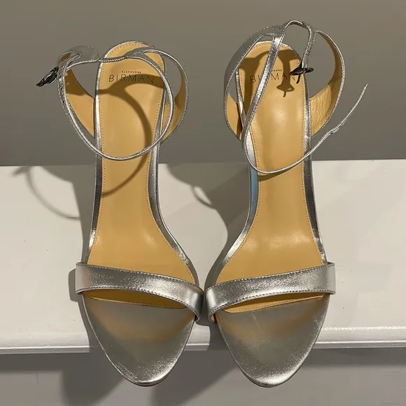 Alexandre Birman Leather High-Heeled SandalsSize 10 US | EU 40