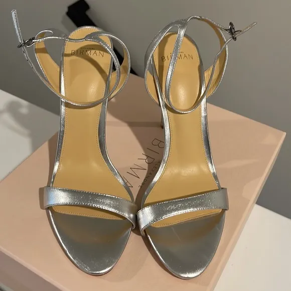 Alexandre Birman Leather High-Heeled SandalsSize 10 US | EU 40