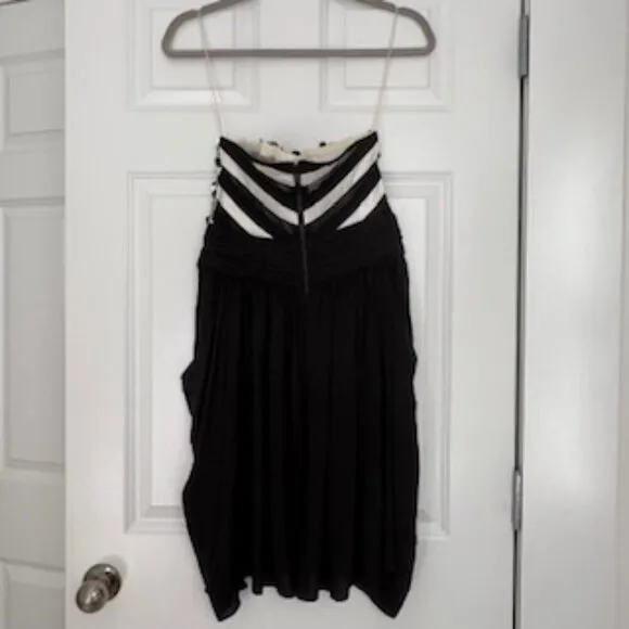 Alice   Olivia Cocktail Dress Silk and Sequin