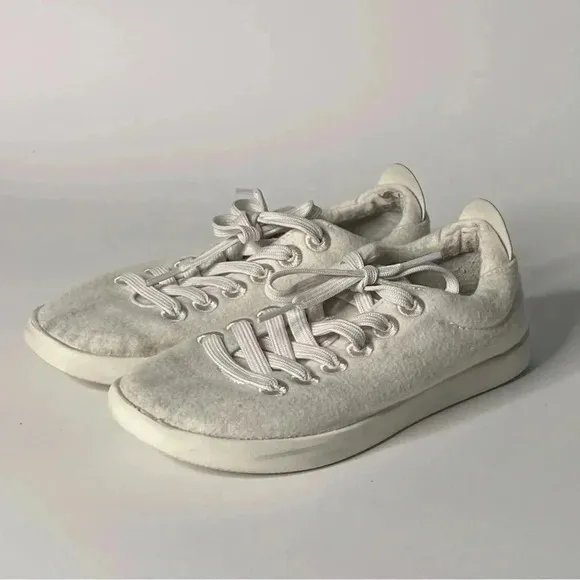 Allbirds WP Wool Piper White Sneakers Women's 6