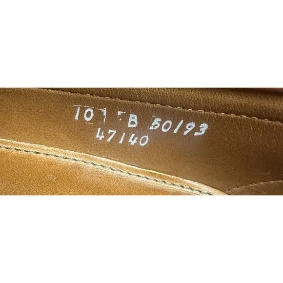 Allen Edmonds &quot;SCHREIER&quot; Tassel Leather Loafers 10B Oxblood 50193