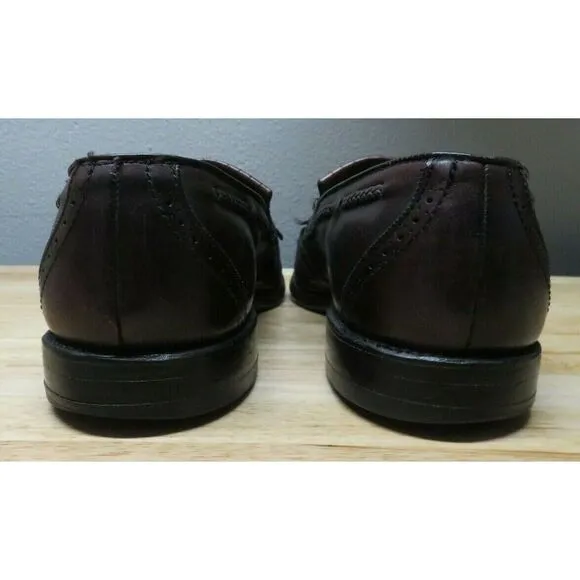 Allen Edmonds Bradenton Mens Sz 13 B Kiltie Tassel‎ Leather Loafers Casual Shoes
