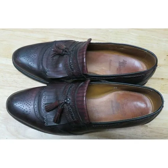 Allen Edmonds Bradenton Mens Sz 13 B Kiltie Tassel‎ Leather Loafers Casual Shoes