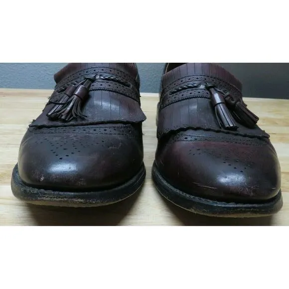 Allen Edmonds Bradenton Mens Sz 13 B Kiltie Tassel‎ Leather Loafers Casual Shoes