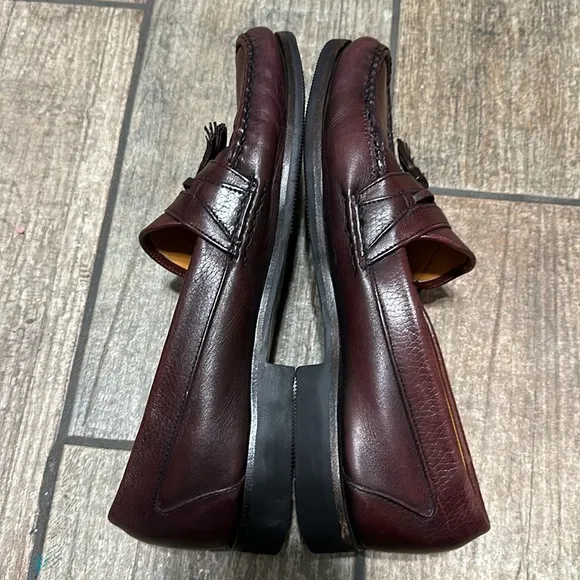 Allen‎ Edmonds Brother Leather Bayfield Slip On Loafers