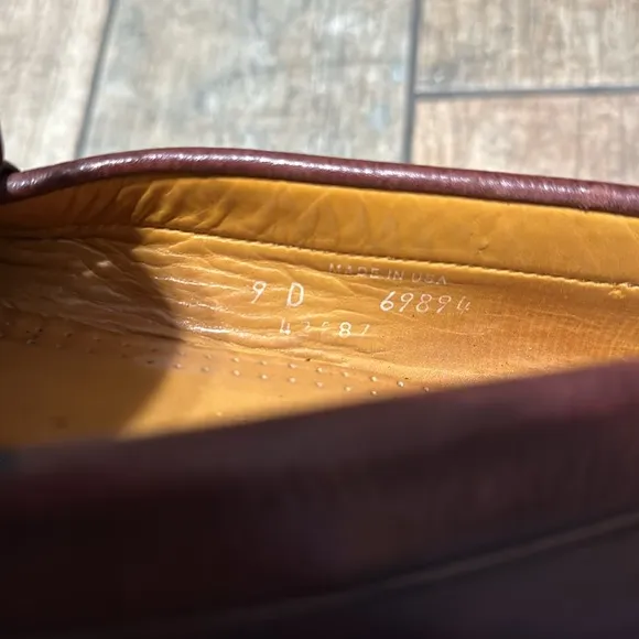 Allen‎ Edmonds Brother Leather Bayfield Slip On Loafers