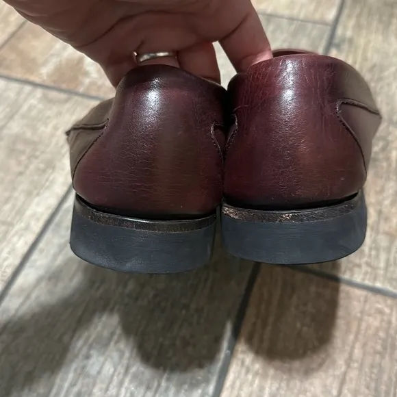 Allen‎ Edmonds Brother Leather Bayfield Slip On Loafers