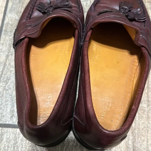 Allen‎ Edmonds Brother Leather Bayfield Slip On Loafers