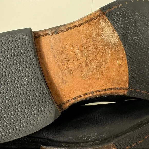 Allen Edmonds Classic Black 7522 Liverpool Chelsea Boots