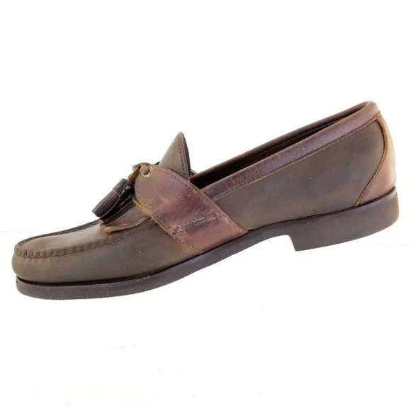 Allen Edmonds Enfield Loafers Slip On Moc Tassel B