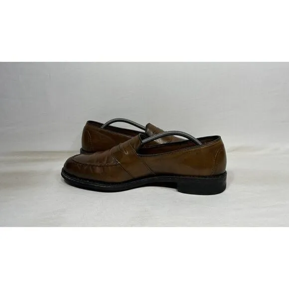 Allen Edmonds Loafers Randolph Brown Leather Slip on Men's Size 11.5 B Dainite